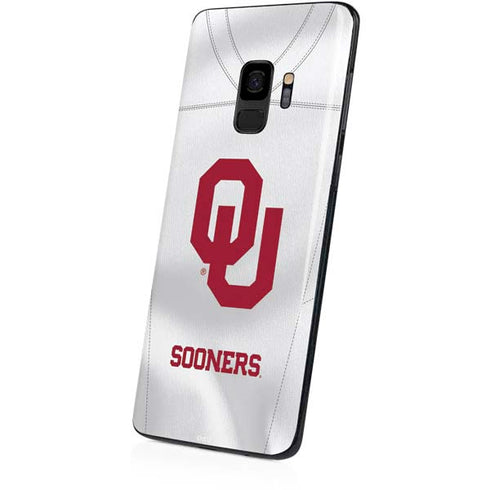 University of Oklahoma White Jersey Galaxy S9 Skin